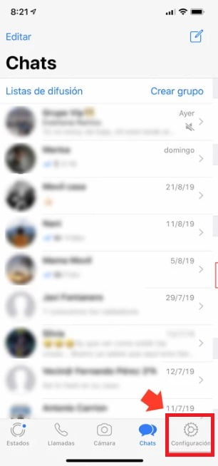 Pasos para hacer una copia de seguridad de WhatsApp en iOS Pasos para hacer una copia de seguridad de WhatsApp en iOS