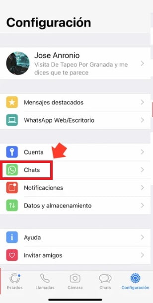 Pasos para hacer una copia de seguridad de WhatsApp en iOS Pasos para hacer una copia de seguridad de WhatsApp en iOS