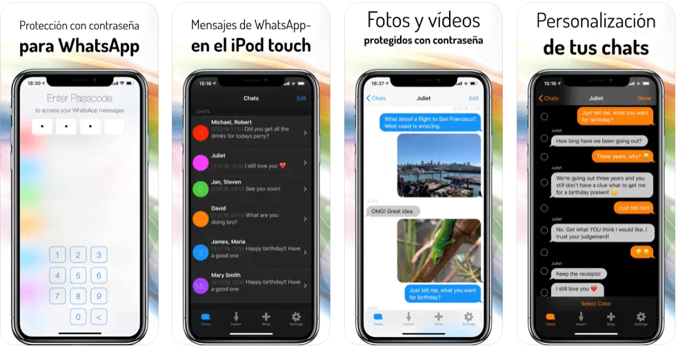 Cómo poner contraseña a WhatsApp con aplicaciones