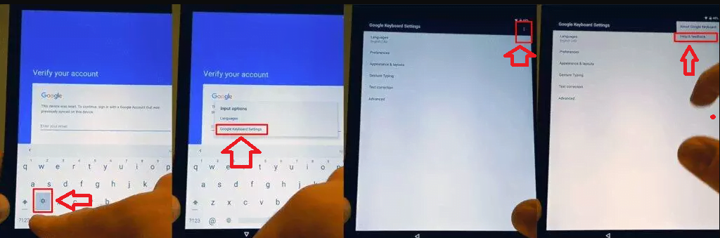 Cómo quitar la cuenta de Google con WiFi Cómo quitar la cuenta de Google con WiFi