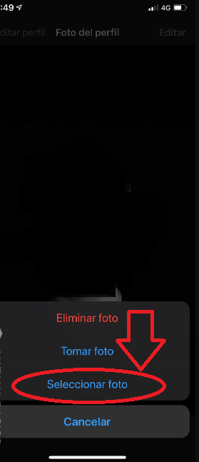 Pasos para cambiar foto de perfil de WhatsApp en iOS 