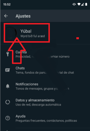 Pasos para cambiar la foto de perfil de WhatsApp en Android 
