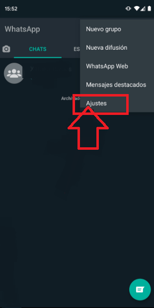 Pasos para cambiar la foto de perfil de WhatsApp en Android