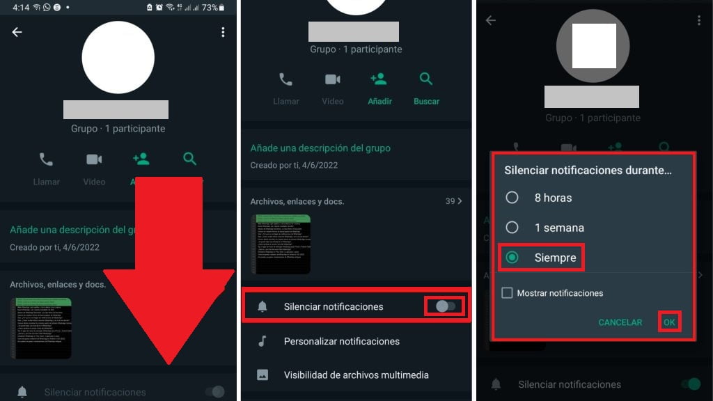 ¿Cómo salir de un grupo de WhatsApp en silencio? Truco ¿Cómo salir de un grupo de WhatsApp en silencio? Truco