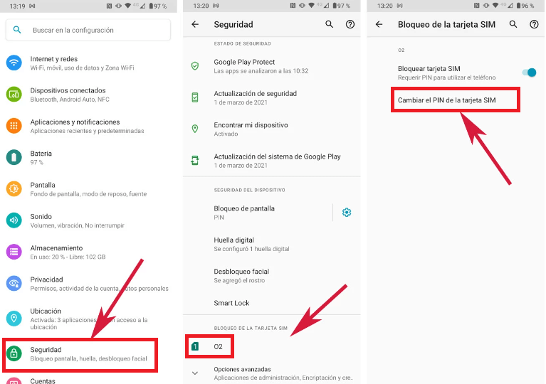 ¿Cómo cambiar el PIN de la SIM en Android? Todos los pasos 
