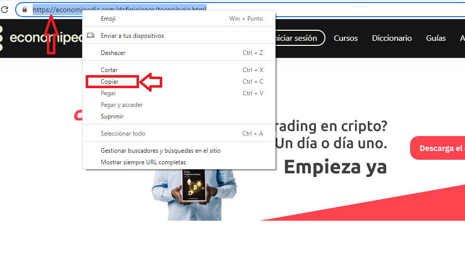 Desde un ordenador Desde un ordenador