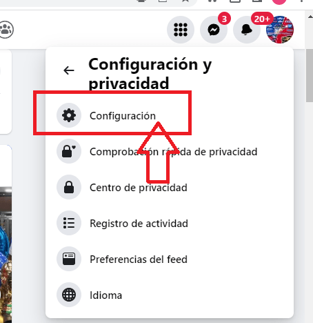 Pasos para cambiar el nombre de Facebook desde el ordenador