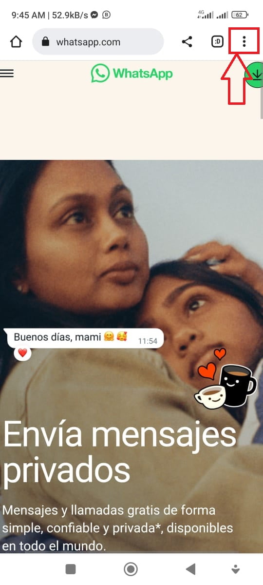 Pasos para usar WhatsApp Web desde el móvil Pasos para usar WhatsApp Web desde el móvil