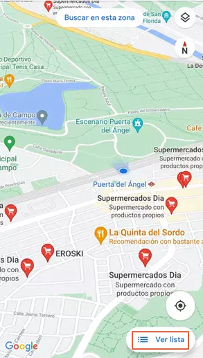 Todos los pasos para buscar supermercados cerca de tu ubicación en Google Maps