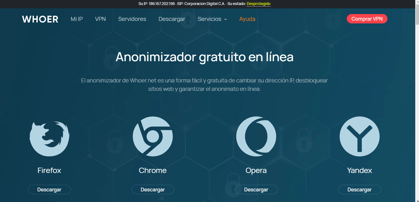 Un truco para quitar el límite de descarga de MEGA usando anonimizadores
