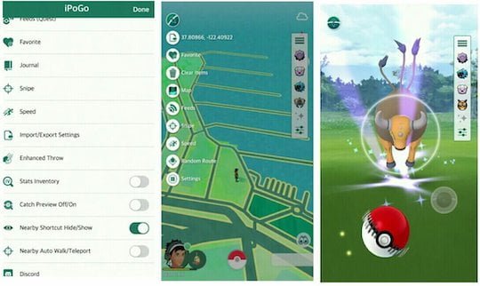 2) iPokeGo para Pokemon Go 2) iPokeGo para Pokemon Go