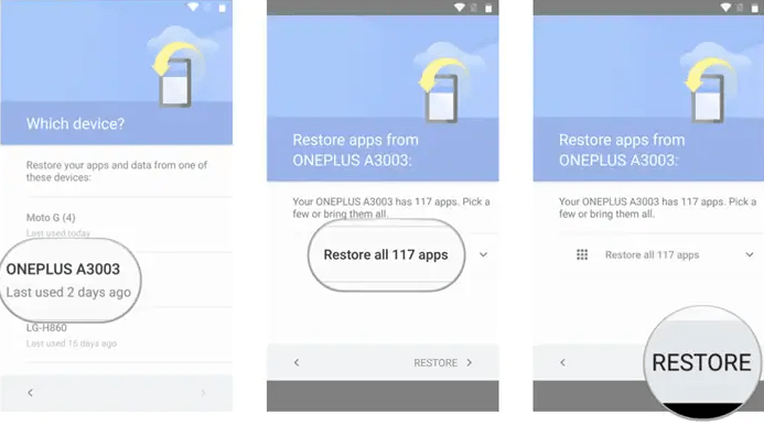 Así puedes clonar un teléfono Android con Google Drive