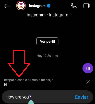 Cómo citar mensajes en Instagram