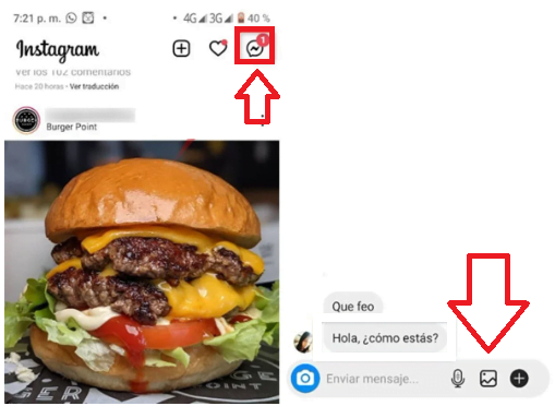Cómo responder mensajes en Instagram desde Android o iPhone