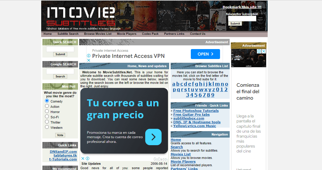 Movie Subtitles