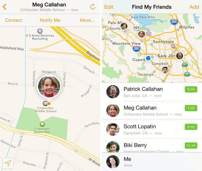 ¿Cómo funciona Find My Friend?