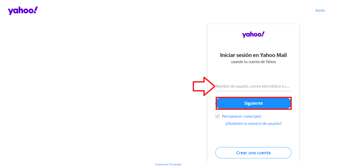 Cómo iniciar sesión en Yahoo desde el sitio web Cómo iniciar sesión en Yahoo desde el sitio web