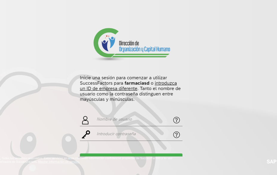 Iniciar sesión como colaborador de GPUPM