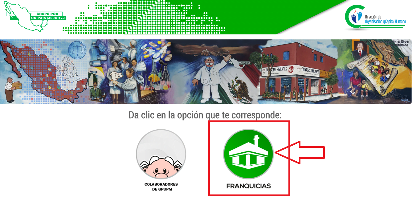 Iniciar sesión como franquicia