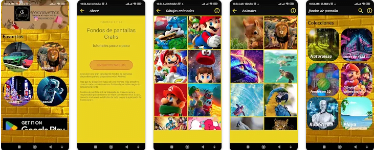 PaMo: Fondos de pantallas