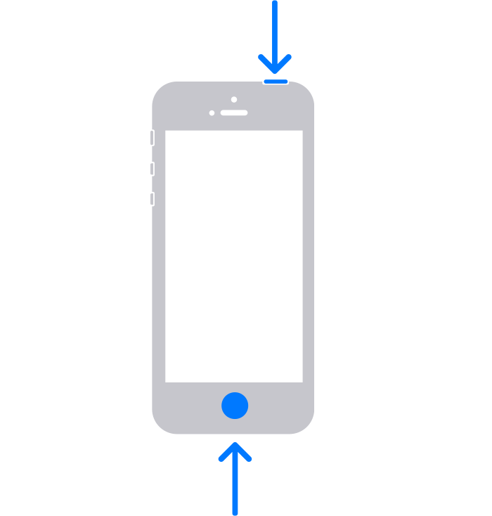 Si son modelos de iPhone con Touch ID y botón superior…