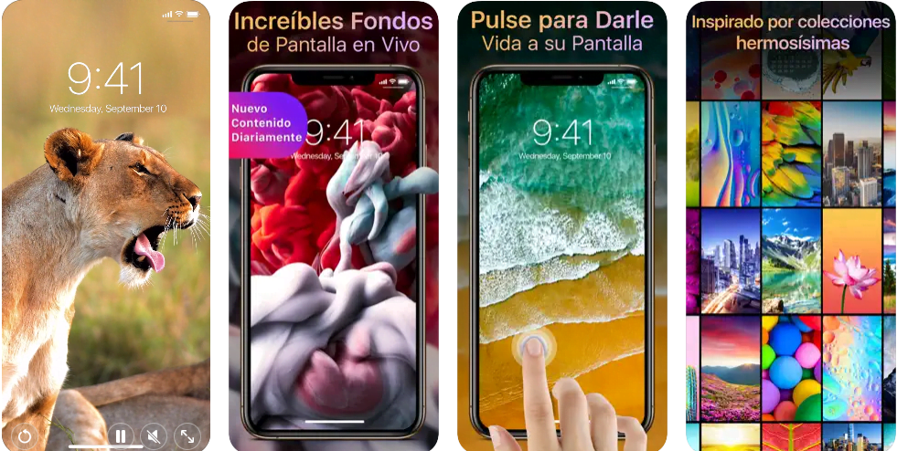 Fondos de pantalla animados