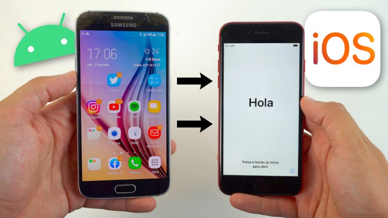 Transferir datos de Android a iPhone