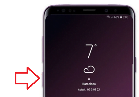 Usando el botón de Bixby Usando el botón de Bixby