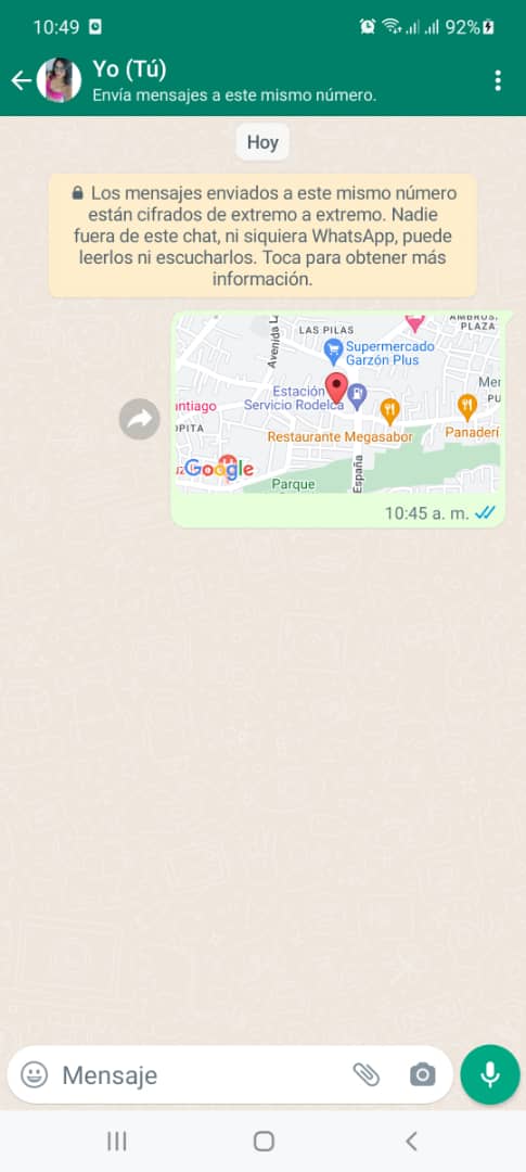 Cómo saber dónde quedó estacionado tu auto con WhatsApp