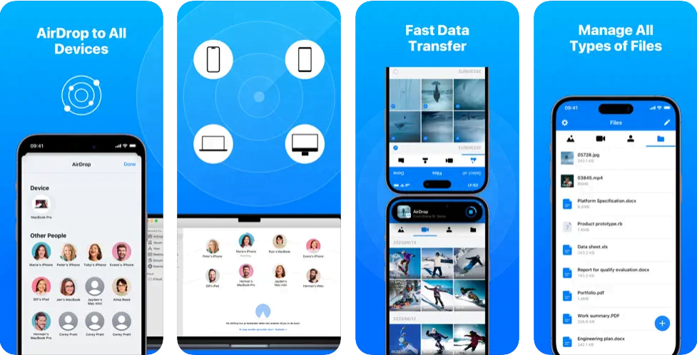 Cómo tener AirDrop entre iPhone y Android