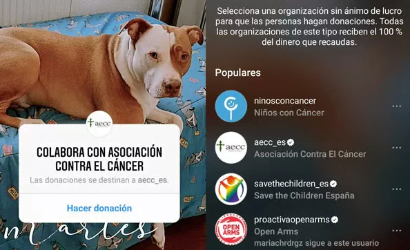 Crear campañas de donación para fines benéficos