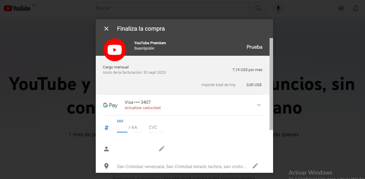 Pasos para obtener YouTube Premium gratis de forma legal