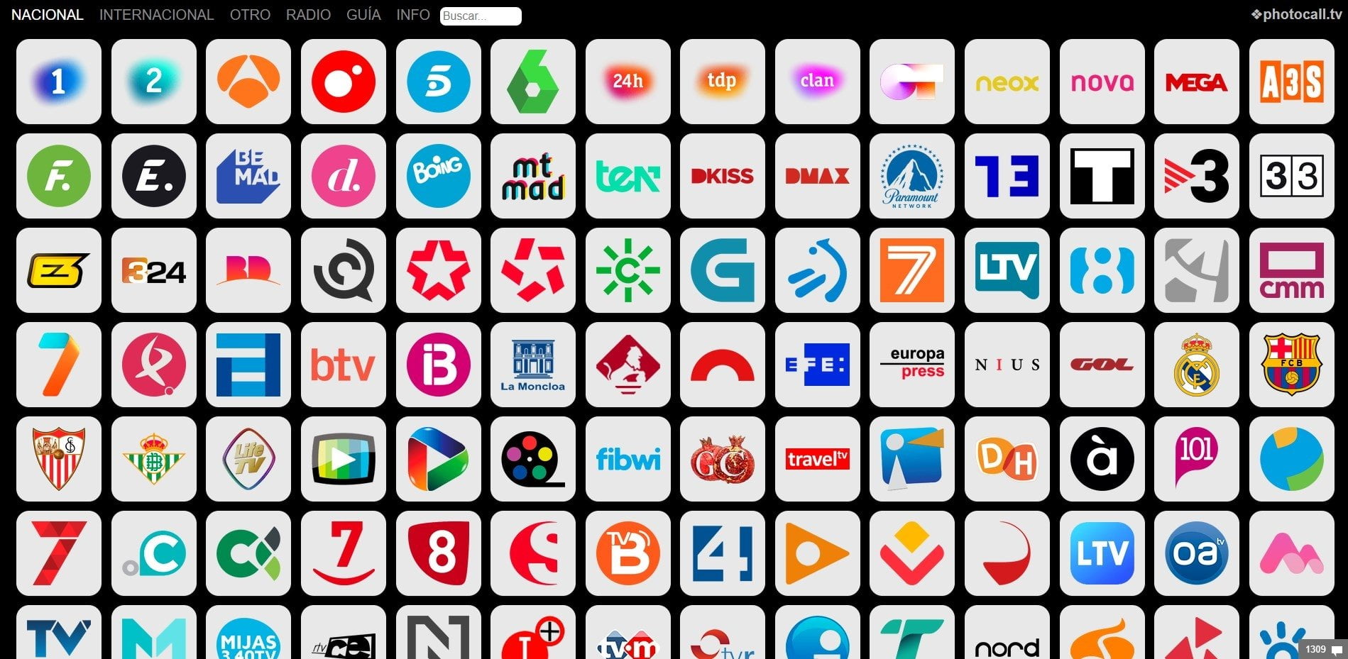 Aprende a ver los canales de Photocall TV online y gratis