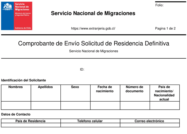 Cómo tramitar el certificado de permanencia definitiva de forma online en Chile