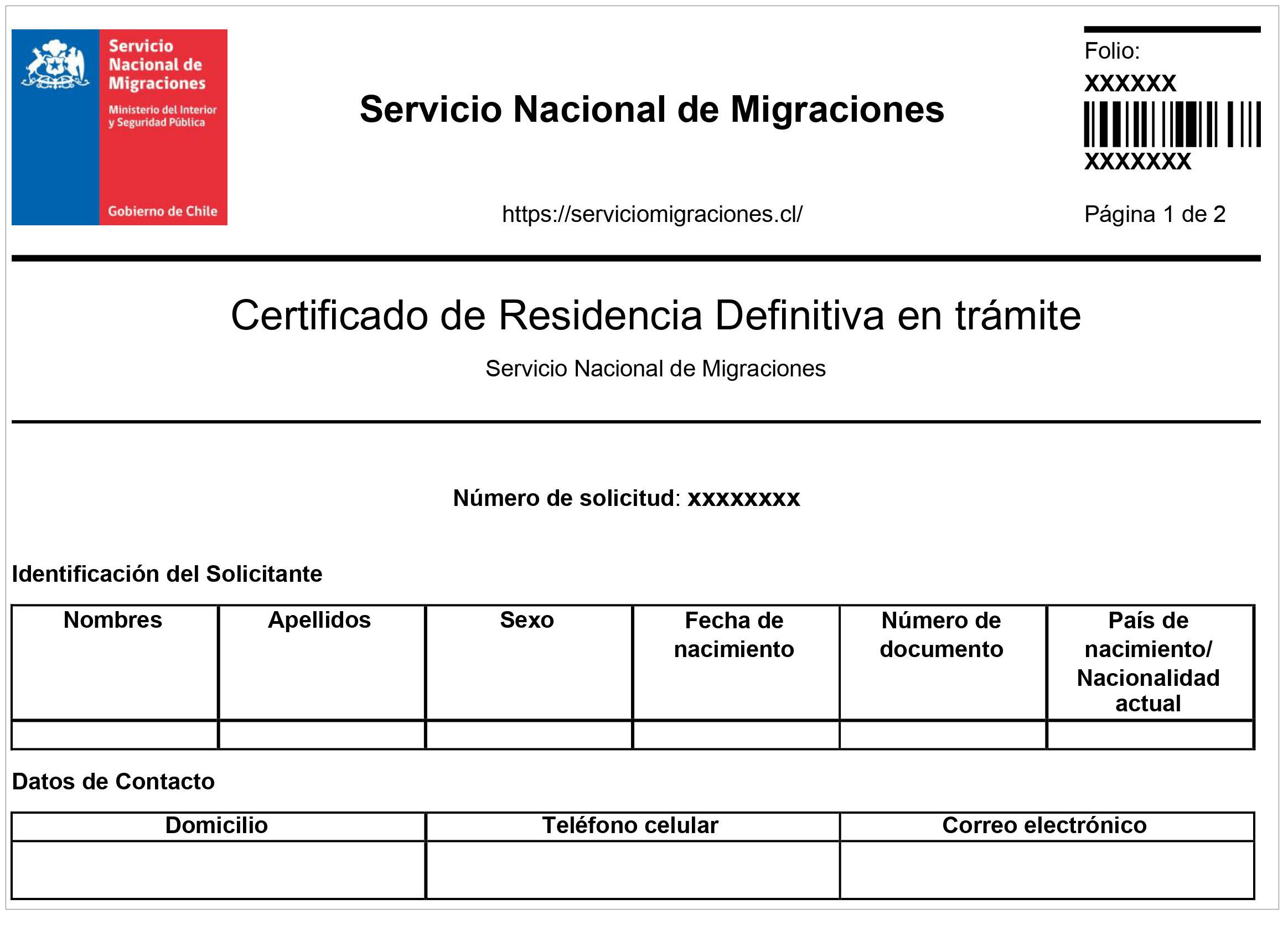 Definición: ¿Qué es el certificado de permanencia definitiva en Chile?