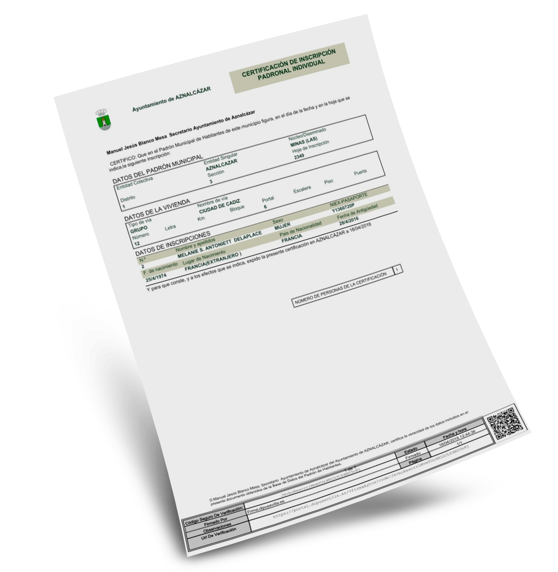 Qué es y para qué sirve el certificado de empadronamiento