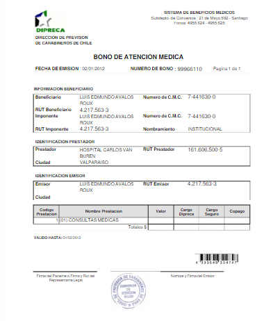 Todos los pasos para solicitar el Bono de Atención Médica Dipreca en línea Todos los pasos para solicitar el Bono de Atención Médica Dipreca en línea