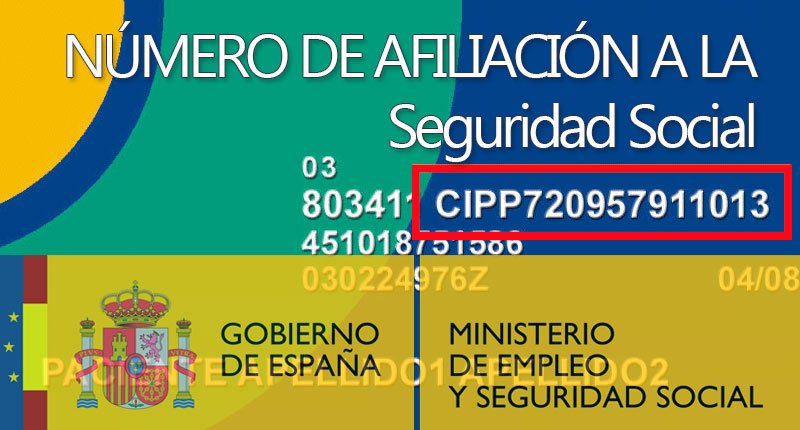 ¿Cómo saber el número de afiliación a la Seguridad Social en España?